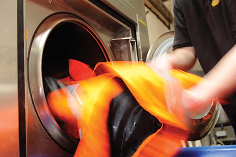 phs besafe's industrial workwear laundering process